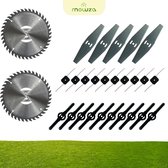 Bol.com MOWZA® 4-in-1 Kantenmaaier - Grastrimmer – Bosmaaier – Grasmaaier - Accessoires pakket - (27 delig) aanbieding