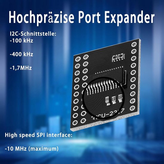 3 stuks CJMCU-2317 MCP23017 16 bit I/O expander module met I2C ...