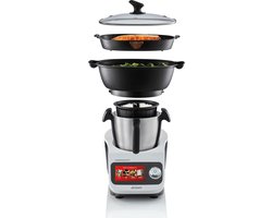 Arzum Thermogusto Multifunctionele Smart Keukenmachine AR1181-0200 | Wit - 1300W - Multifunctioneel - 3.5L - Smart functionaliteit