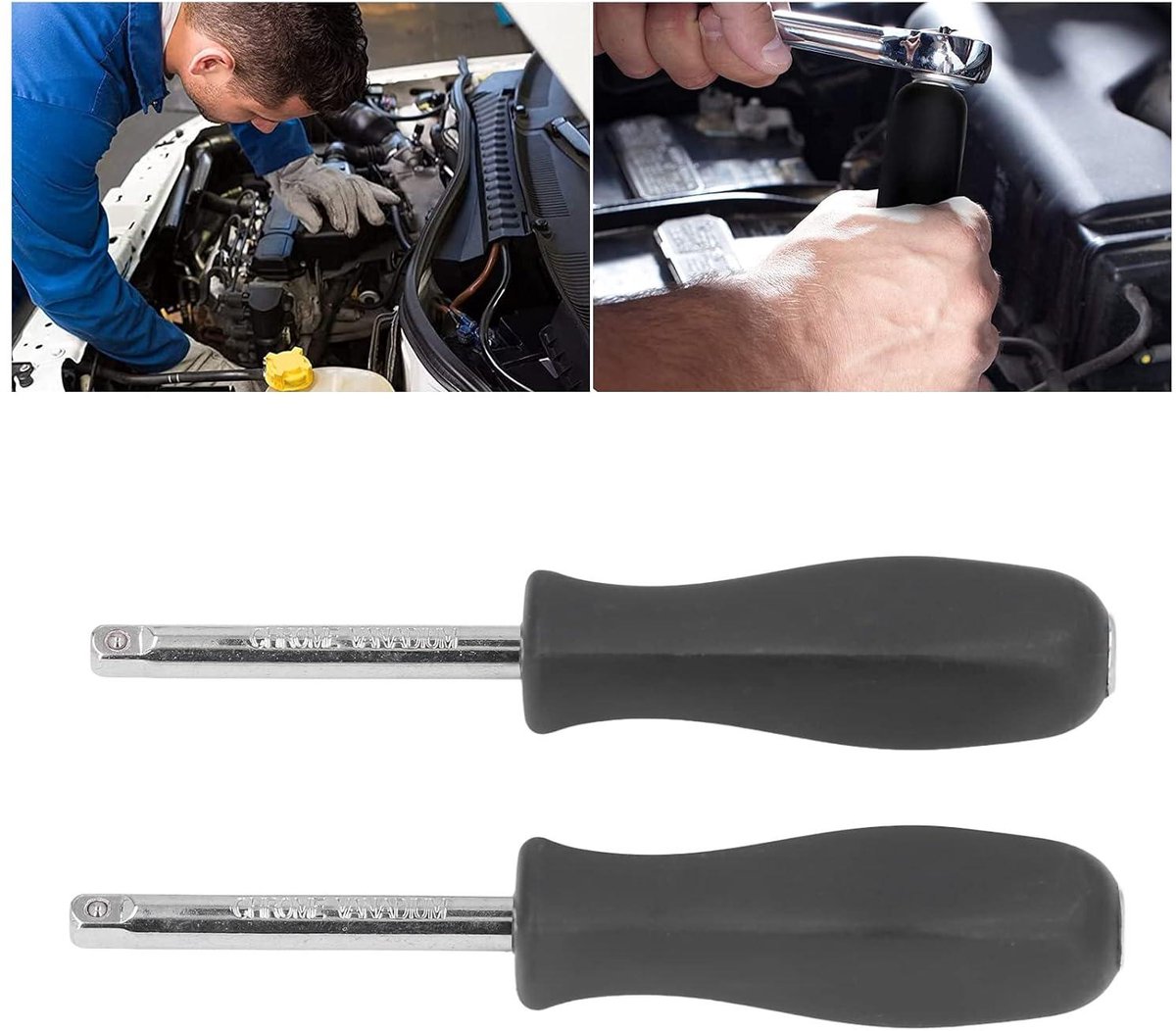 Drive 1/4in Handvat 1/4 Spinner Handvat voor Reparatie - afbeelding 3