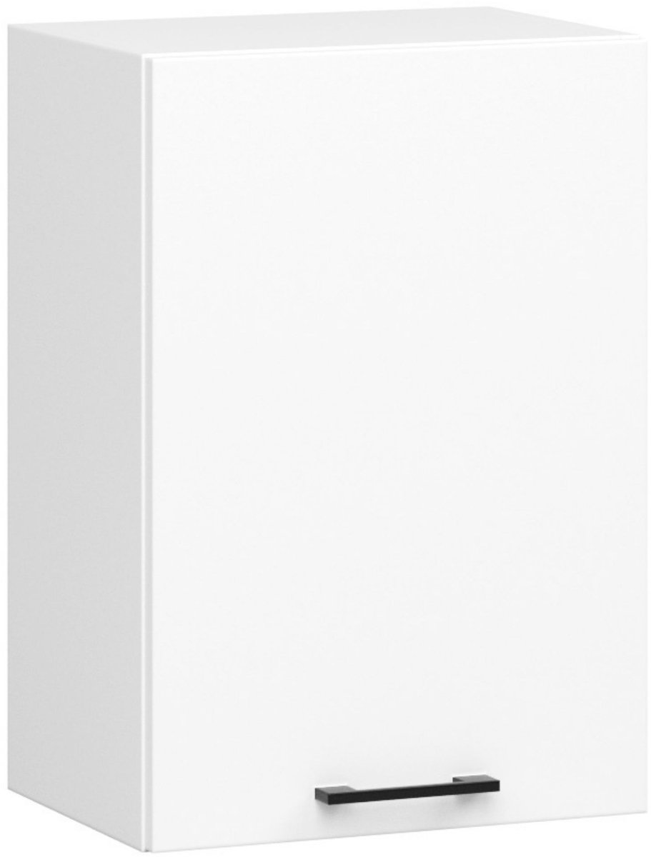 Akord Keukenkast modulaire OLIWIA W50 H580 met 1 Deur / Hangkast / Bovenkast / AKORD Furniture Factory / Wit / 50 x 58 x 30 cm