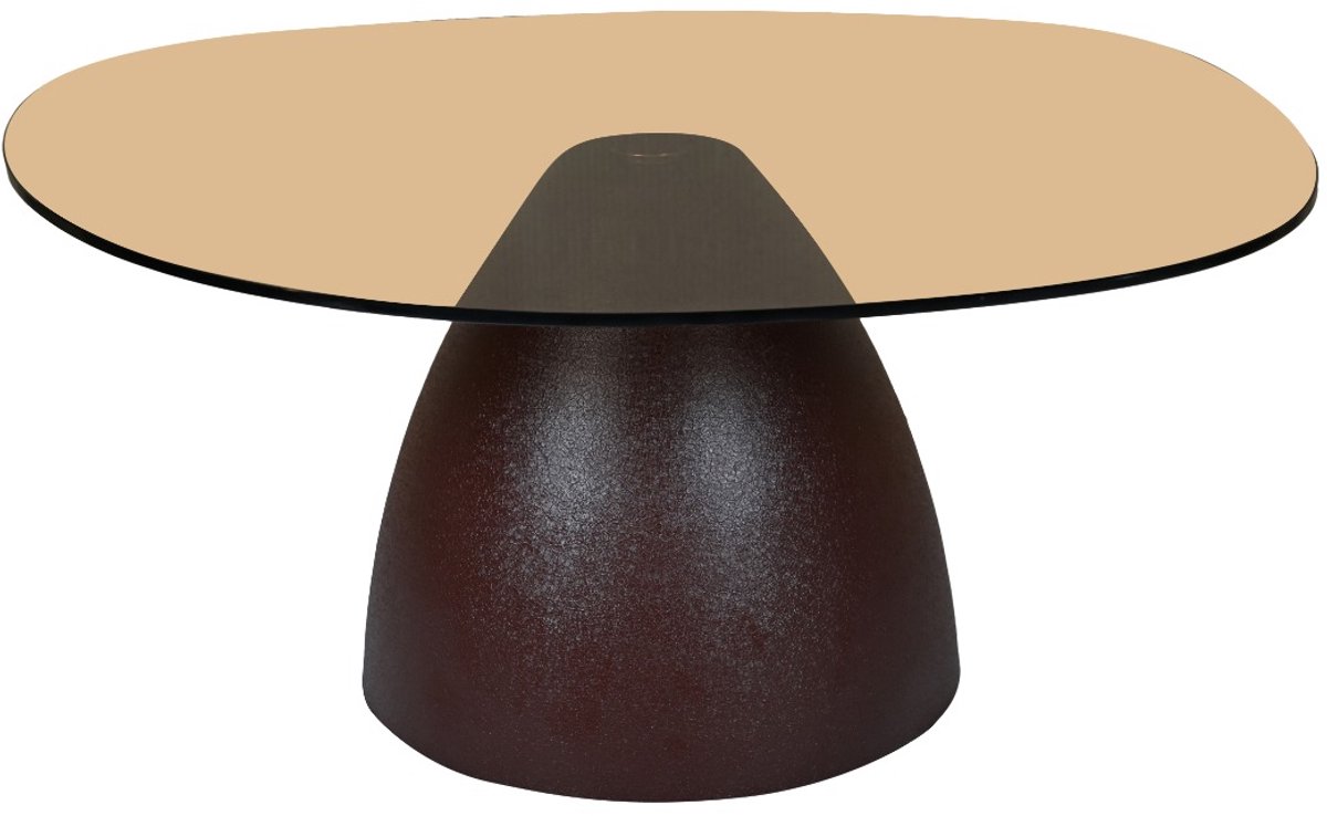 Brix - Salontafel - Brix Mylon Brown 86cm - Bruin
