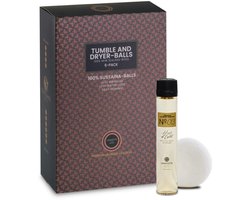 Lavayette XL Drogerballen met 25ml Wasparfum - WasdrogerBallen – Droogballen – Wasbol – 100% Nieuw-Zeelands Schapenwol – Milieu- en Diervriendelijk – 6 stuks
