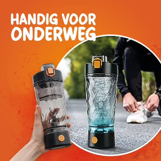Indi Tragbarer Getränkemixer – Elektrischer Reise-Handbesen – für den Einsatz als Milchaufschäumer oder Protein-Shake-Mixer – USB-wiederaufladbarer Mini-Wisk