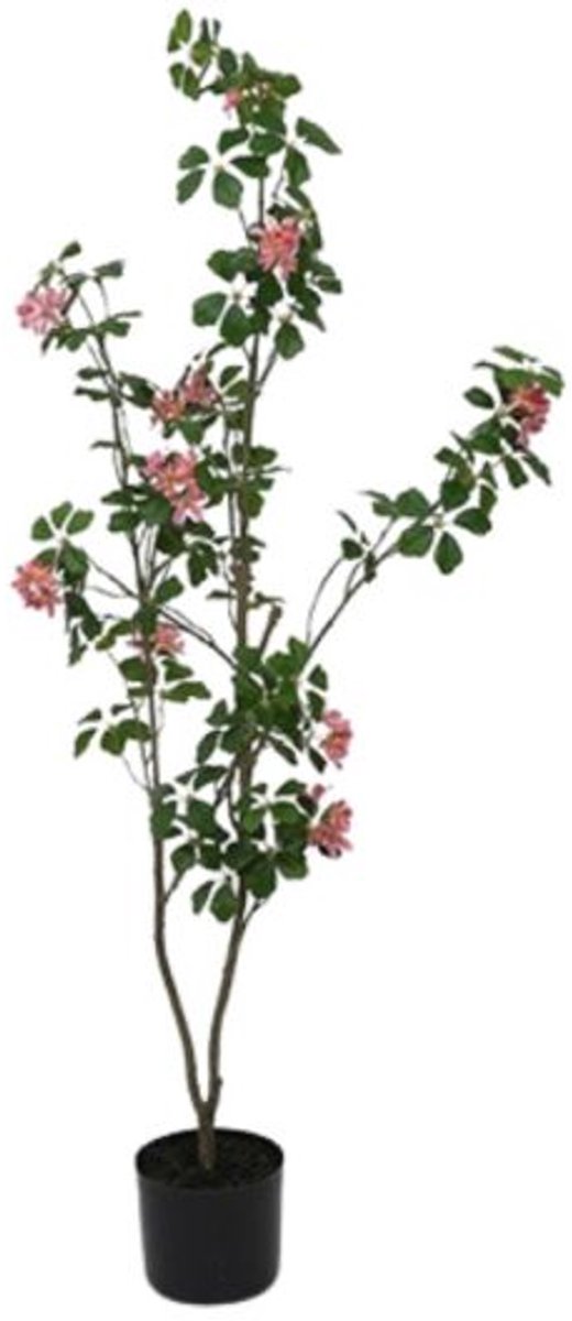 Countryfield Kunstplant Bauhinia Orchideeënboom Bloesemboom Roze 120 cm