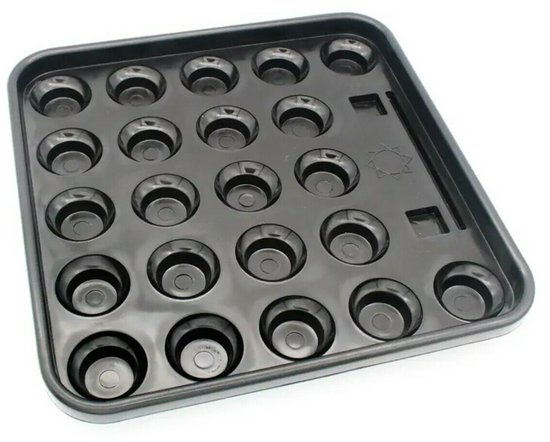 Poolballen Tray 52,5mm - Biljartballen houder - Opslag voor Biljart Ballen - Poolen