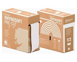 Rhynosoft schuurpads p240 op 1 rol 115mm x 25 meter circa 175 stuks van 14x11.5