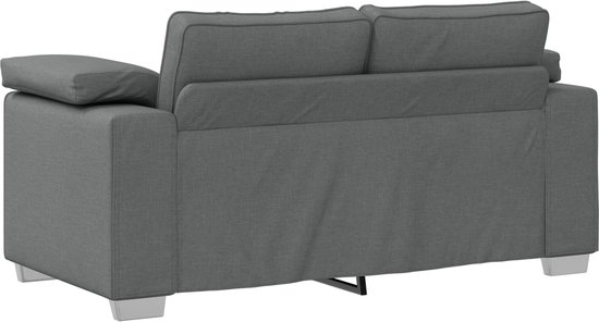 vidaXL - Causeuse - Gris foncé - 120 - cm