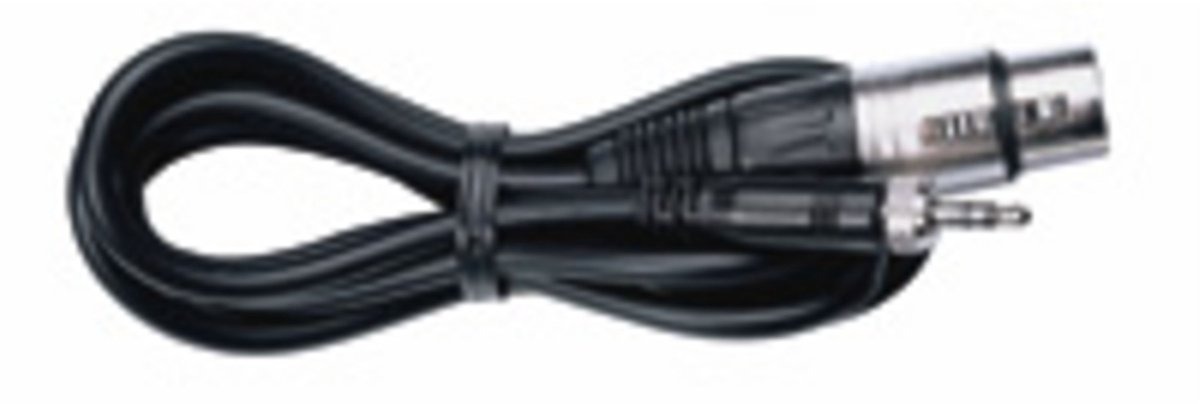 Sennheiser CL 2 audio kabel 1,5 m 3.5mm XLR (3-pin) Zwart