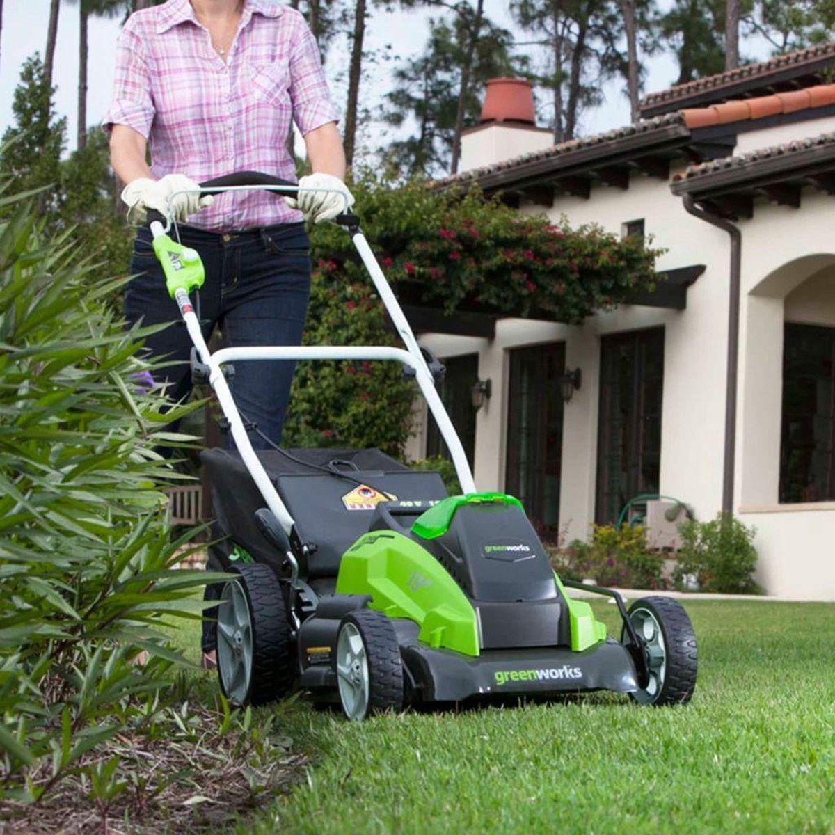 Greenworks G40LM41 40V tondeuse sans fil Li-ion nue - 50L - 41cm