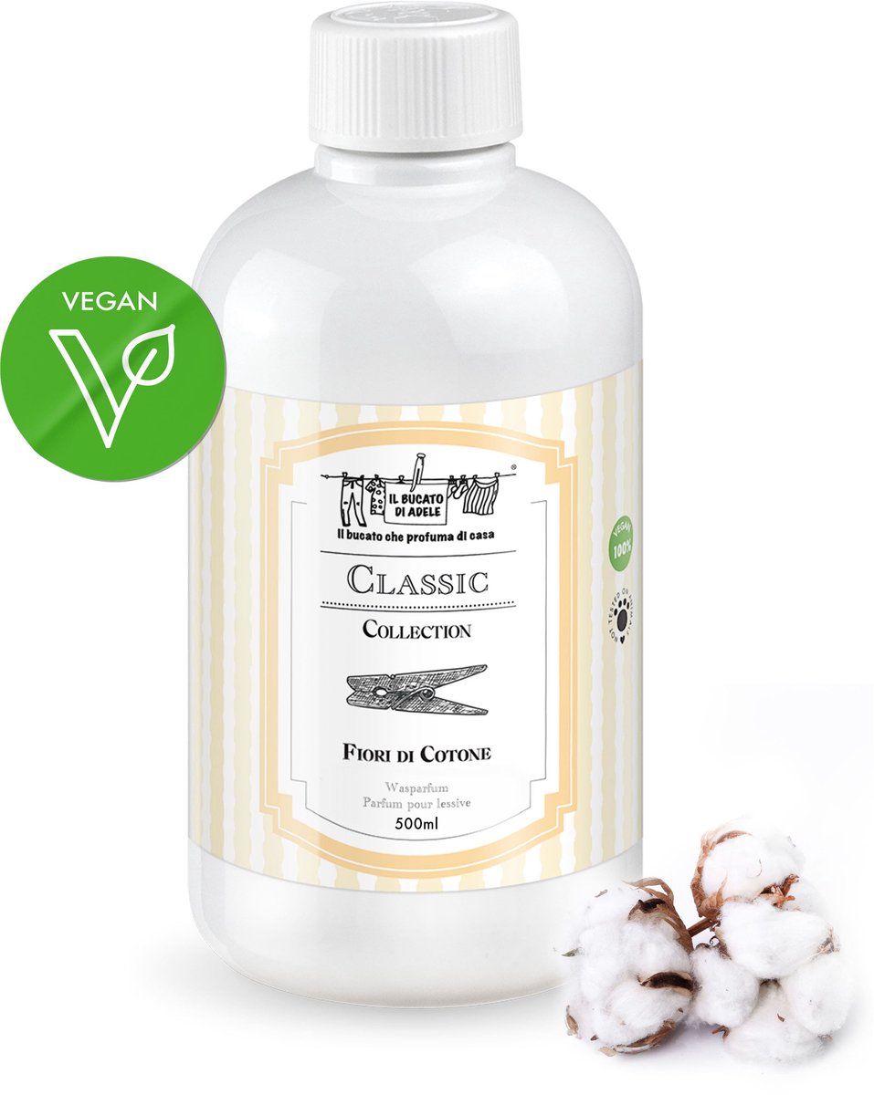 Goedkoopste Il Bucato di Adele Wasparfum - Italiaanse Was Parfum - Katoenbloem 500ml