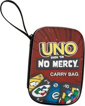 Theo Klein UNO-draagtas 'Show them no mercy' - UNO-kaarten niet inbegrepen - rood geel