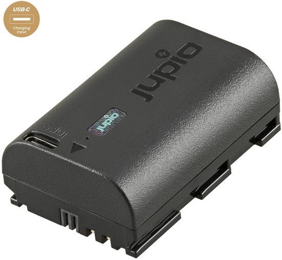 Jupio LP-E6P *ULTRA C* (USB-C input) 2600mAh (6A continuous discharge) 18.7Wh