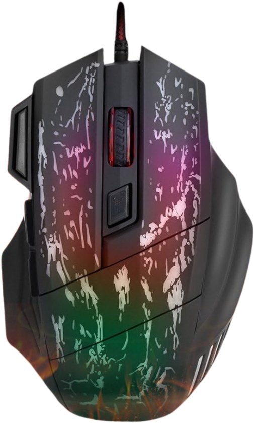 Lexium Computermuis met Draad - Computer Muis met Draad - Muis met Draad voor Laptop of PC