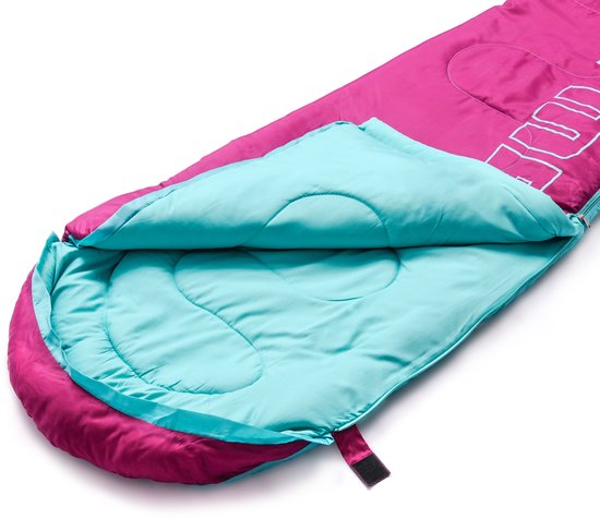 Meteor Ymer - Slaapzak - mintkleurig/fuchsia, lichtgewicht, comfortabel van Meteor — afbeelding 3