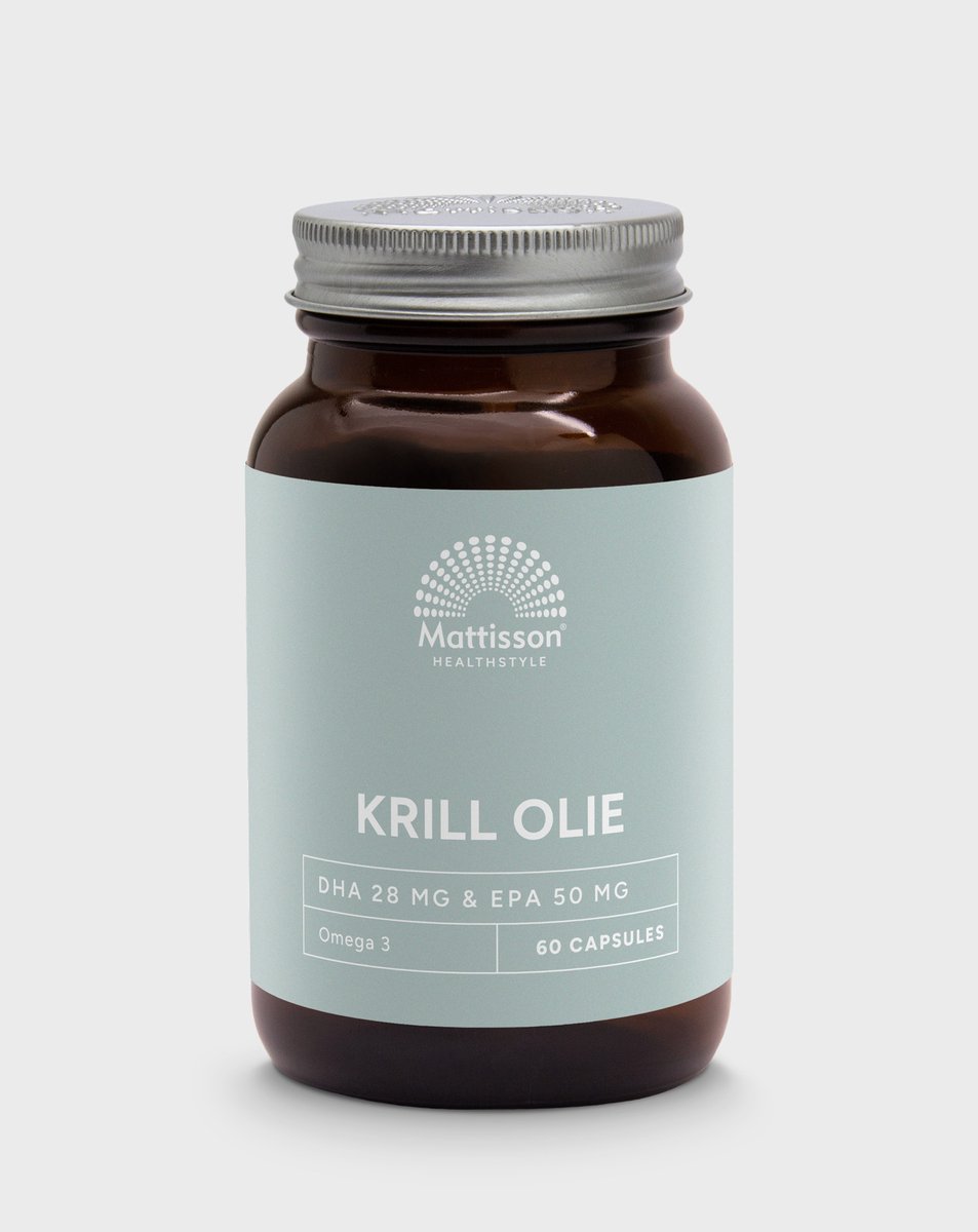 Goedkoopste Mattisson - Krill Olie 500mg - Omega 3 - Voedingssupplement - 60 Capsules
