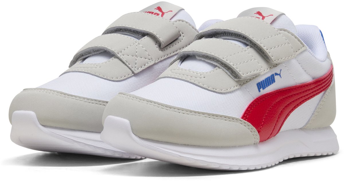 Puma R78 Lightwind V PS Cool Light Gray-Dark Crimson-PUMA White