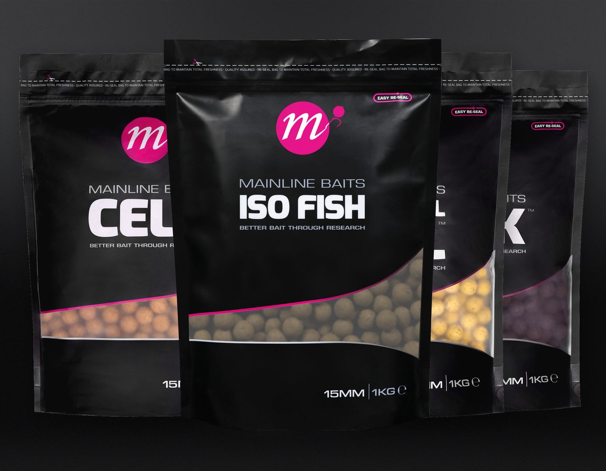 Mainline Shelf Life ISO Fish 1 kilo - Maat : 10mm