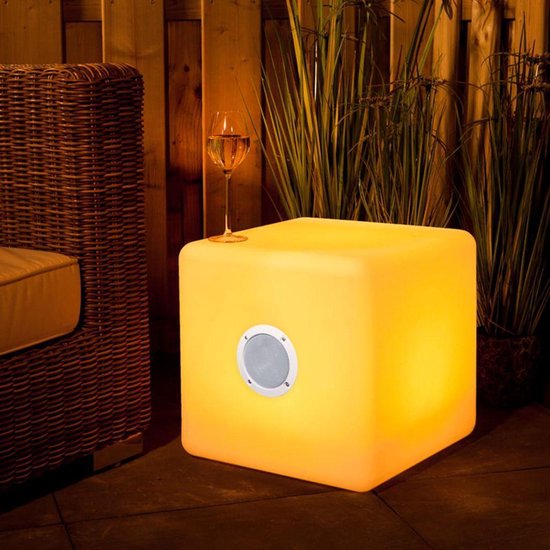 SMOOZ LED-muziek buitenlamp Cube 40 cm 2569451 van SMOOZ — afbeelding 4