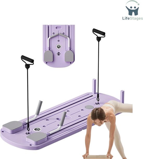 Ylvis Pilates Board - Faltbares Home-Gym Für Effektives Ganzkörpertraining
