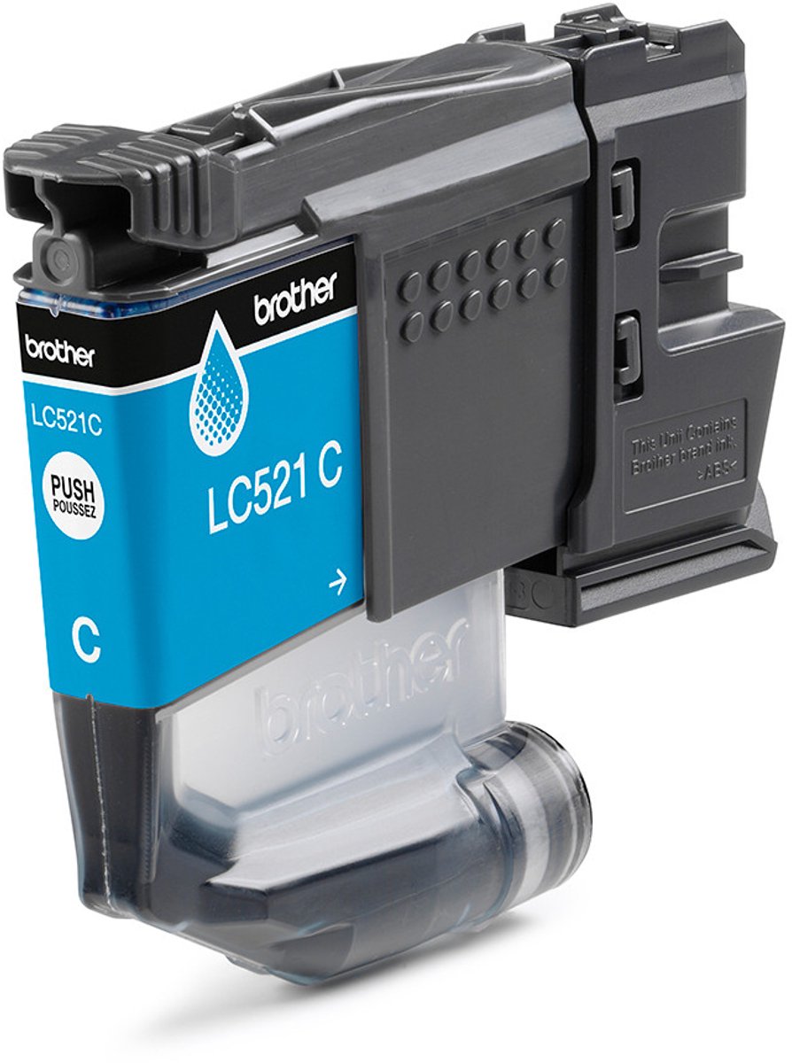 Brother LC-521C Inktcartridge Cyaan