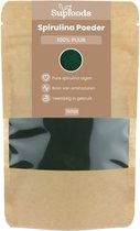 Spirulina Poeder 100% Puur - 150gram – Spirulina is Rijk aan Eiwitten en Natuurlijke Voedingsstoffen
