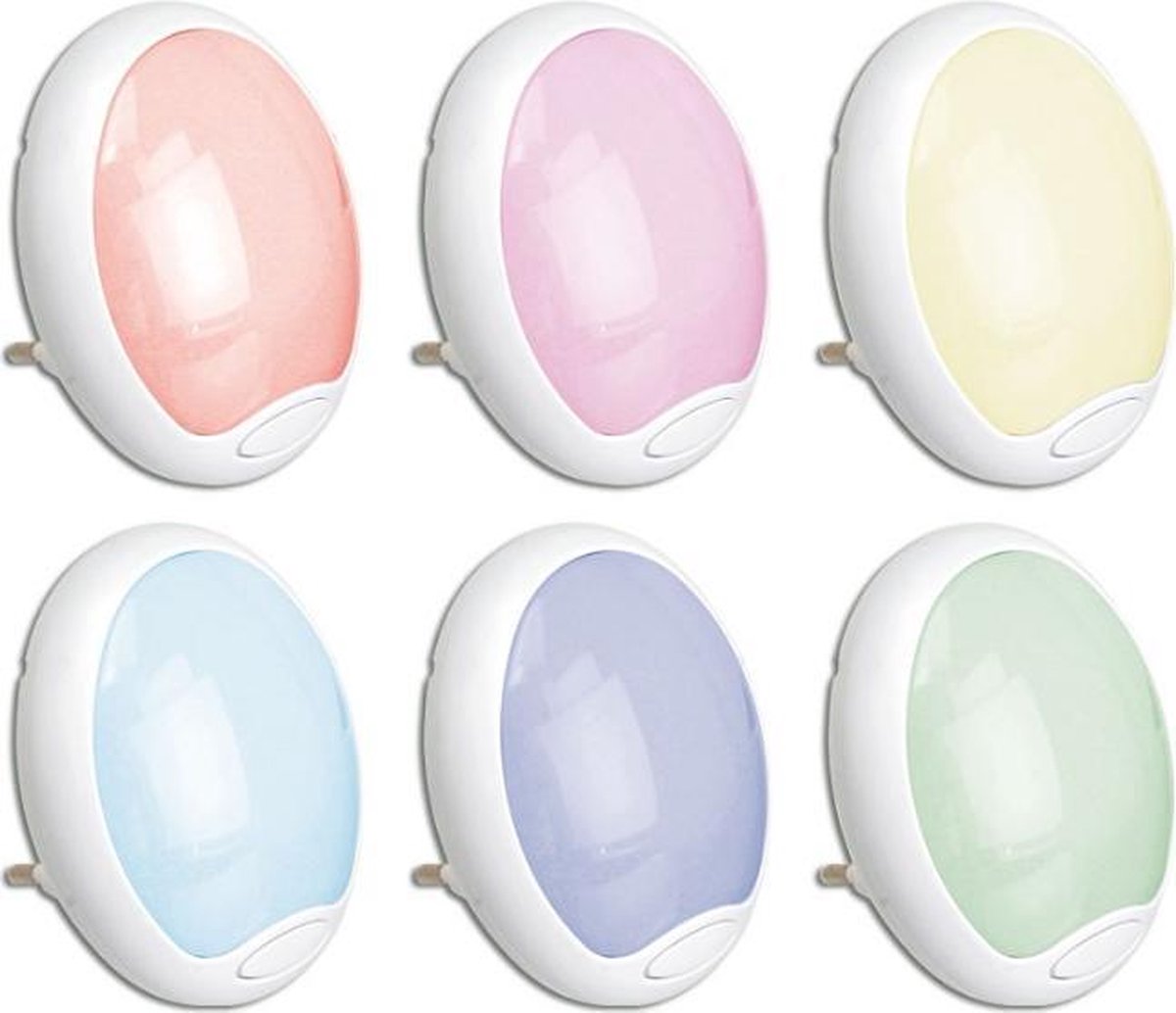 eetbaar Trek Amazon Jungle Nachtlampje - Stopcontact - LED - Kinderen - Babykamer - 7 kleuren | bol.com