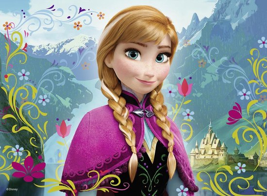 Ravensburger puzzel Disney Frozen -12+16+20+24 stukjes - kinderpuzzel - Ravensburger
