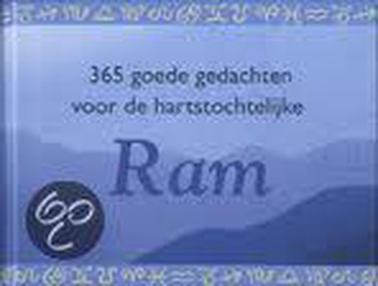Horoscoop - RAM, Diversen | 9789056610791 | Boeken | bol.com