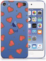 Geschikt voor iPod Touch 5 | 6 TPU Hoesje Design Hearts