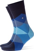 Burlington Clyde Heren Sokken - Blauw - Maat 40/46