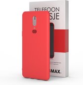 BMAX OnePlus 6 Hoesje Rood | Dun en beschermend telefoonhoesje | Case