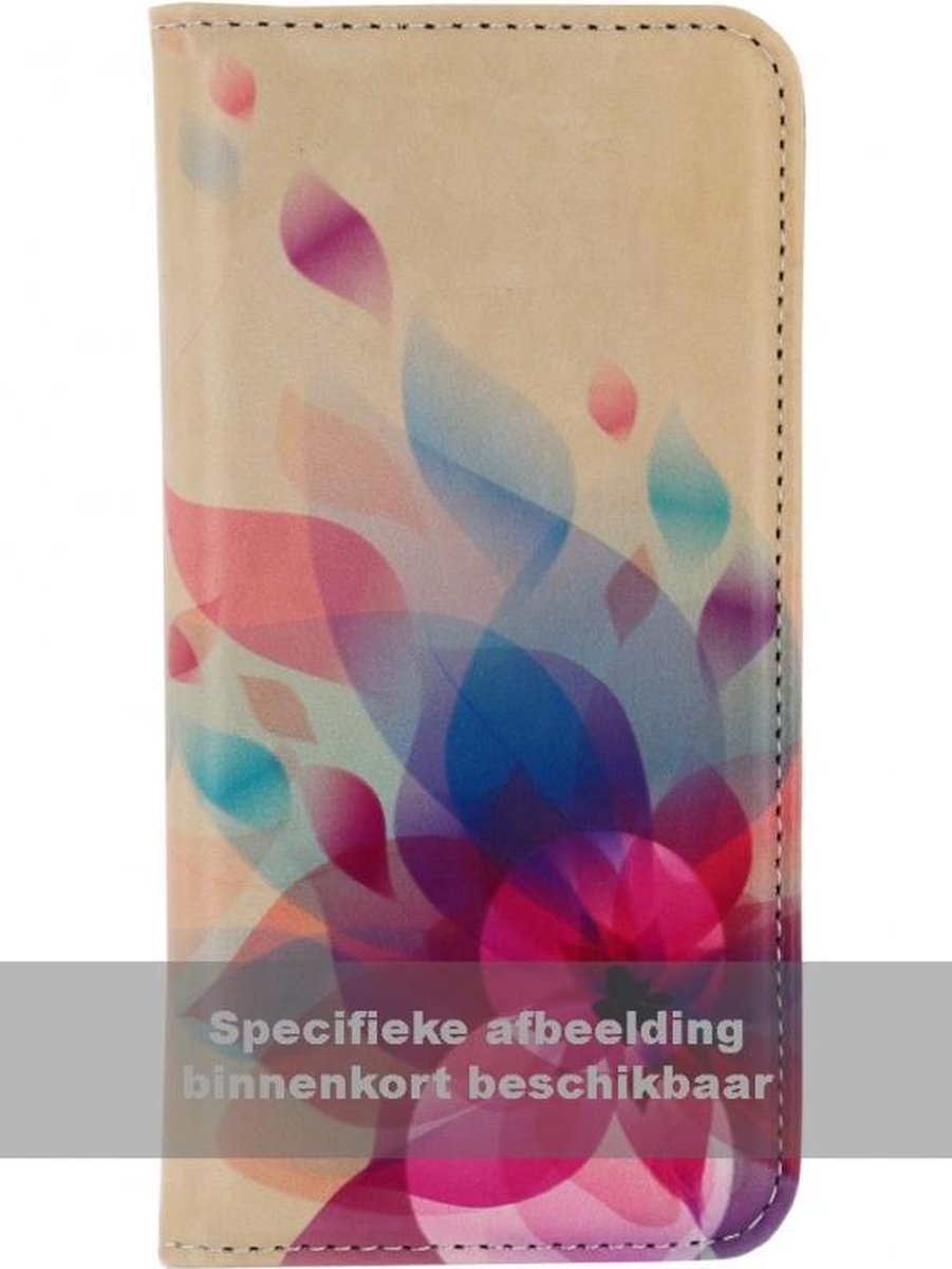 Mobilize Premium Magnet Flipcase voor de Samsung Galaxy S6 Edge - Fire Flower
