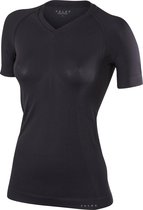 FALKE Cool Korte Mouwen Functioneel Shirt Koeling Vochtregulerend Ademend Sneldrogend Zwart Dames Underwear - T-shirt - Maat L