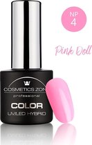 Cosmetics Zone UV/LED Hybrid Gel Nagellak 7ml. Pink Doll NP4