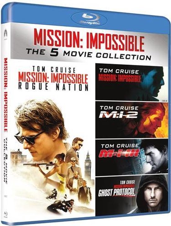 Mission Impossible - The 5 Movie Collection (Blu-ray)