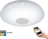 EGLO Connect Voltago-C - Wand/Plafondlamp - Wit en gekleurd licht - Ø380 - Wit
