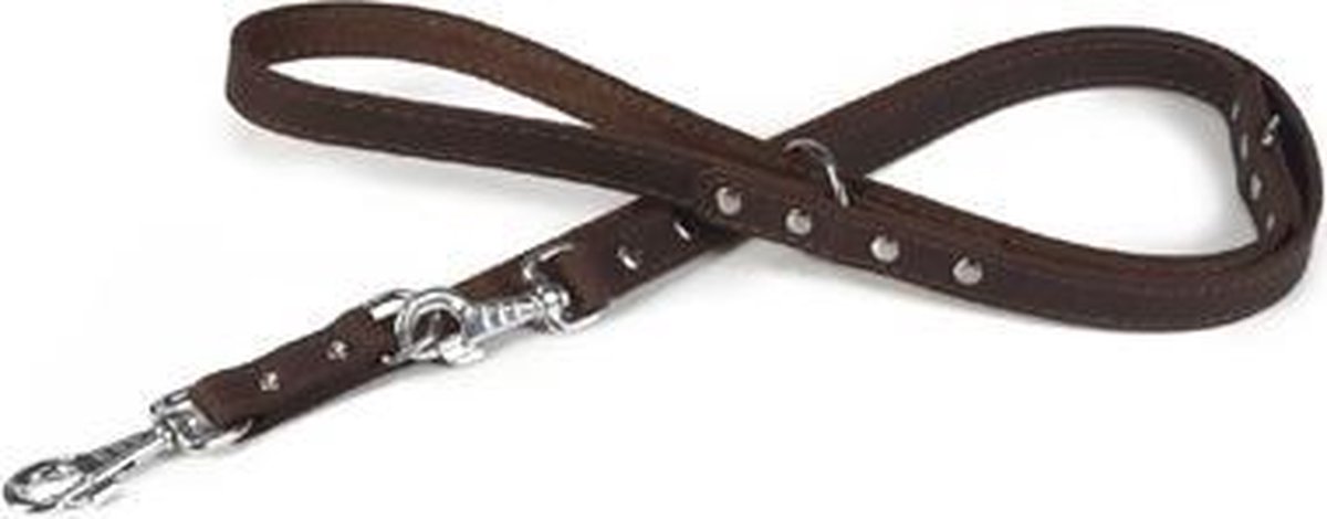 Beeztees Noppy - Hondenriem - Bruin - 200 cm x 22 mm