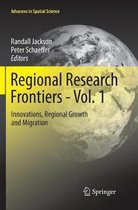 Advances in Spatial Science- Regional Research Frontiers - Vol. 1