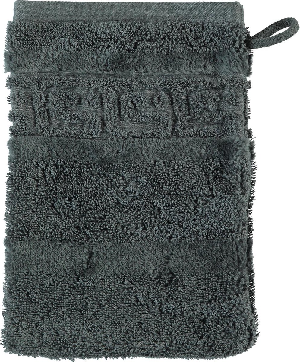 CAWÖ Noblesse Uni Washandje - Antraciet - 16x22