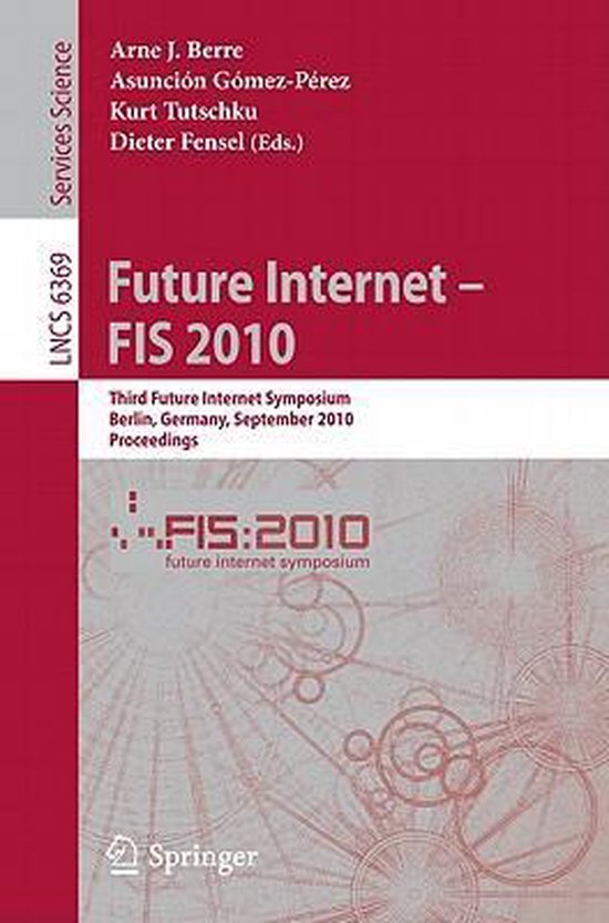 Future Internet FIS 2010 - cover