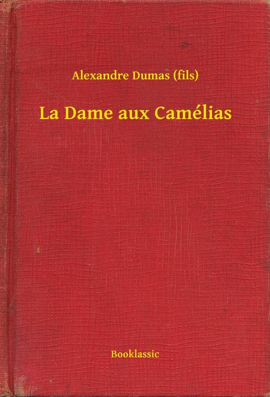 La Dame aux Camélias - cover