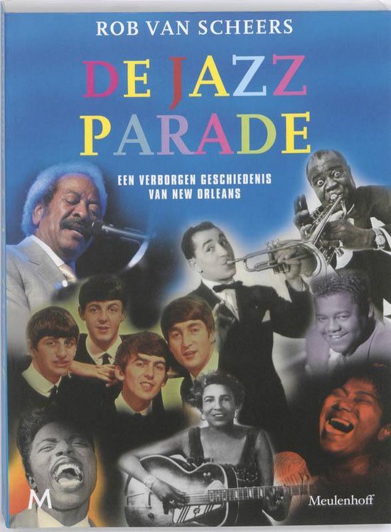 Cover van het boek 'De jazz parade' van R. van Scheers