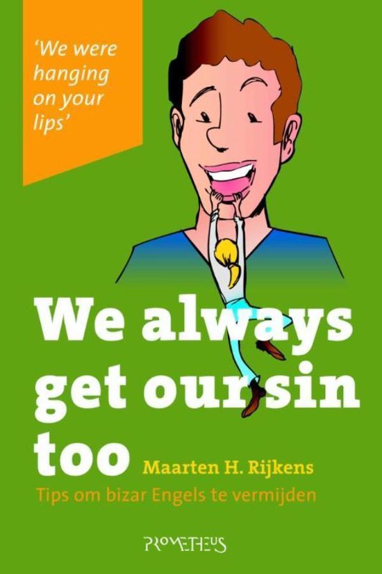 Cover van het boek 'We always get our sin too' van Maarten Rijkens