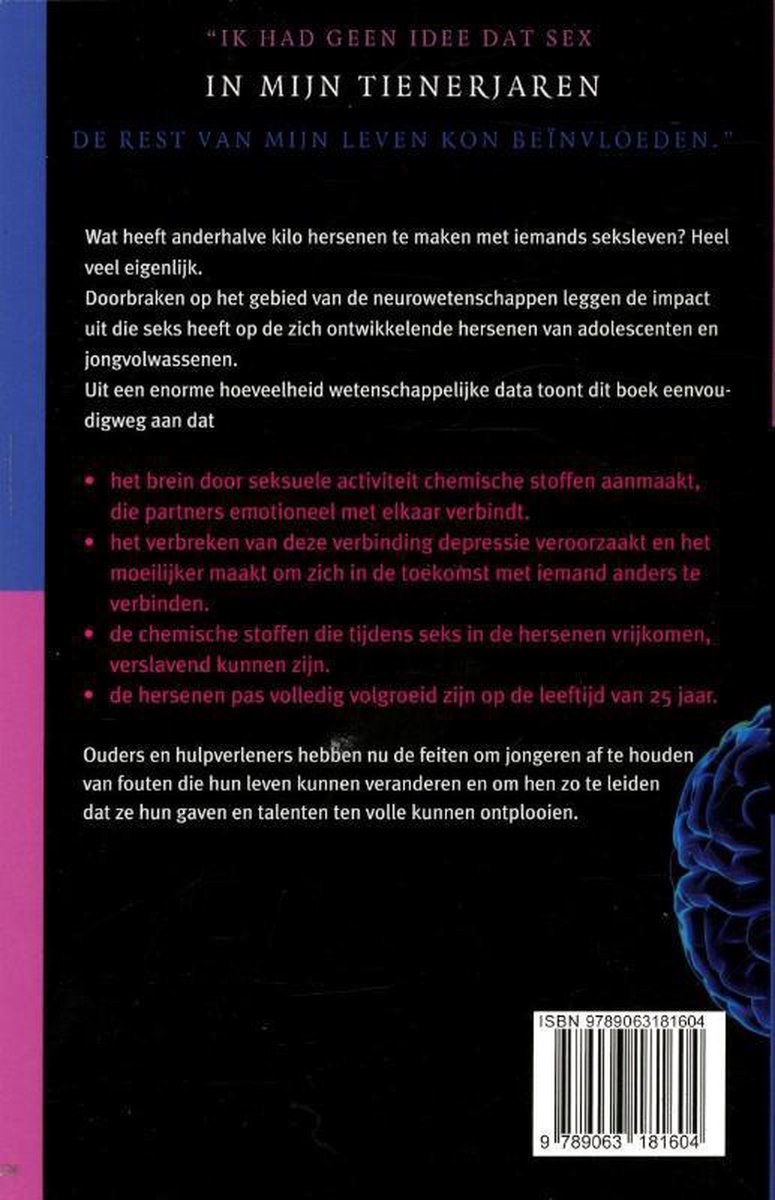 Verstrikt - back cover