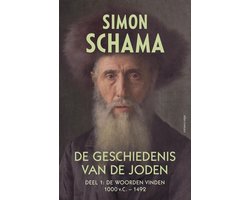Omslag van De geschiedenis van de Joden Deel 1: De woorden vinden 1000 v.C. tot 1492