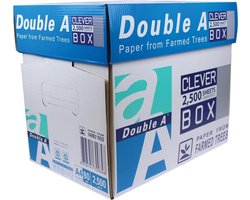 Double A - A4-formaat - 5000 vel - Premium printpapier 80g