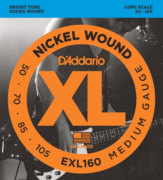 D’Addario EXL160 bassnaren 050-105