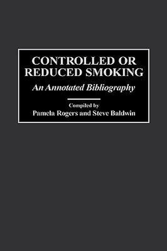 Controlled or Reduced Smoking - cover