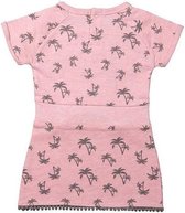 Dirkje Meisjes Jurk - Pink melee + aop - Maat 98